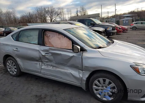 2016 Nissan Sentra S из США, поврежденный, VIN 3N1AB7AP6GY293814